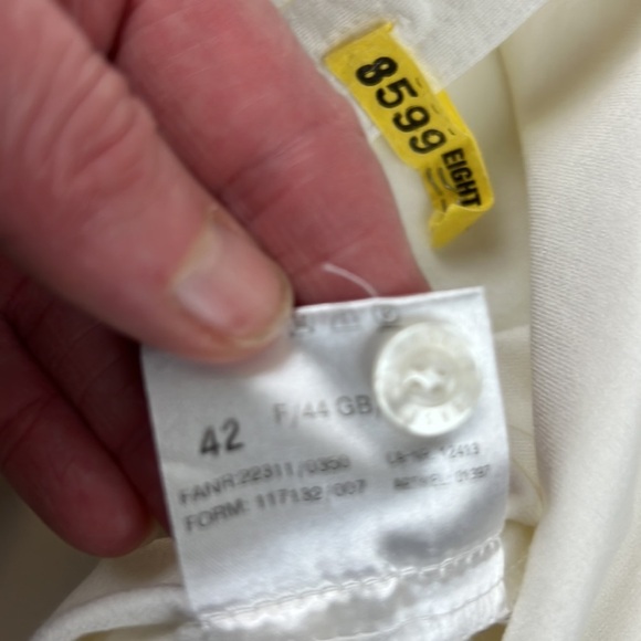 BASLER White  Button Up Blouse - Picture 6 of 8